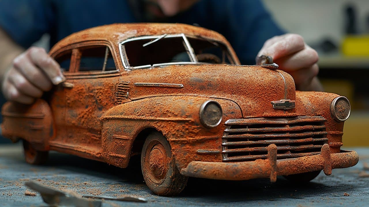 Satisfying RUSTY Restoration ASMR