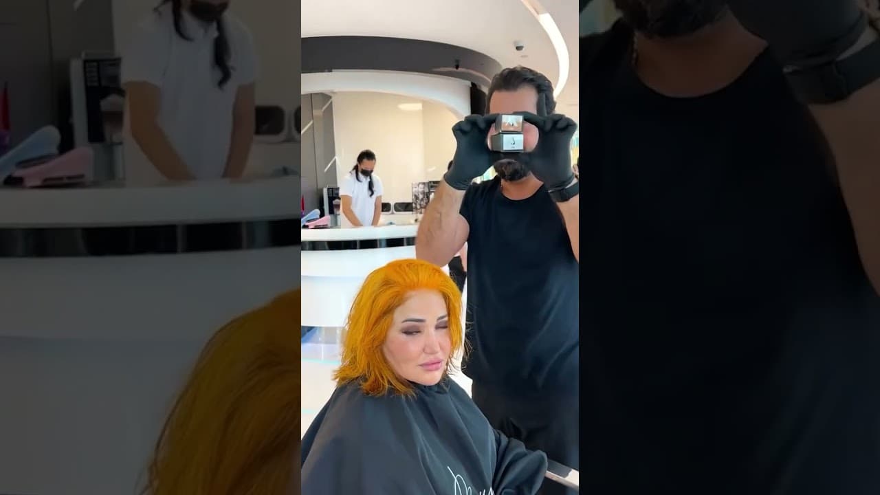 WHITE to BLONDE Hair Transformation